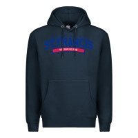 Navy st. francis brooklyn terriers Premium Hoodie - linhVisuals