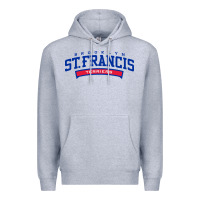 Heather Grey st. francis brooklyn terriers Premium Hoodie - linhVisuals