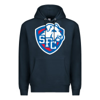Navy st. francis brooklyn terriers Premium Hoodie - linhVisuals