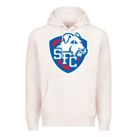 Pale Pink st. francis brooklyn terriers Premium Hoodie - linhVisuals