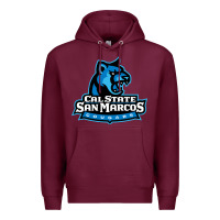 Burgundy The cal state san marcos cougars Premium Hoodie - linhVisuals