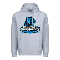 Heather Grey The cal state san marcos cougars Premium Hoodie - linhVisuals