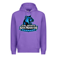 Purple The cal state san marcos cougars Premium Hoodie - linhVisuals