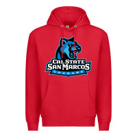 Red The cal state san marcos cougars Premium Hoodie - linhVisuals
