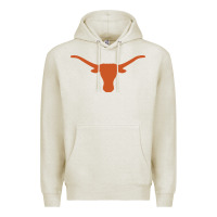 Oatmeal Heather Texas Longhorns Vintage Hoodie Premium Hoodie - linhVisuals