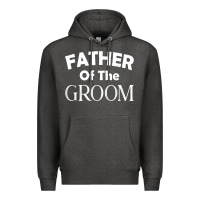 Charcoal Heather father of the groom t shirt wedding gift Premium Hoodie - linhVisuals