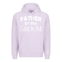 Lilac father of the groom t shirt wedding gift Premium Hoodie - linhVisuals
