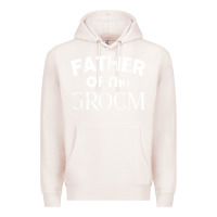 Pale Pink father of the groom t shirt wedding gift Premium Hoodie - linhVisuals