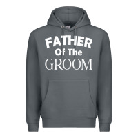 Rock father of the groom t shirt wedding gift Premium Hoodie - linhVisuals