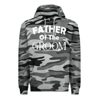 Slate Camo father of the groom t shirt wedding gift Premium Hoodie - linhVisuals