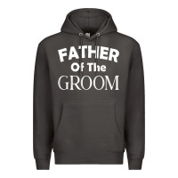 Smoke father of the groom t shirt wedding gift Premium Hoodie - linhVisuals