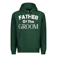 Sports Green father of the groom t shirt wedding gift Premium Hoodie - linhVisuals