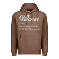 Chestnut first responder  definition design Premium Hoodie - linhVisuals