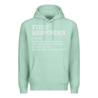 Seafoam first responder  definition design Premium Hoodie - linhVisuals
