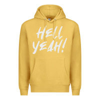 Antique Gold hell yeah! Premium Hoodie - linhVisuals