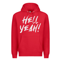 Red hell yeah! Premium Hoodie - linhVisuals