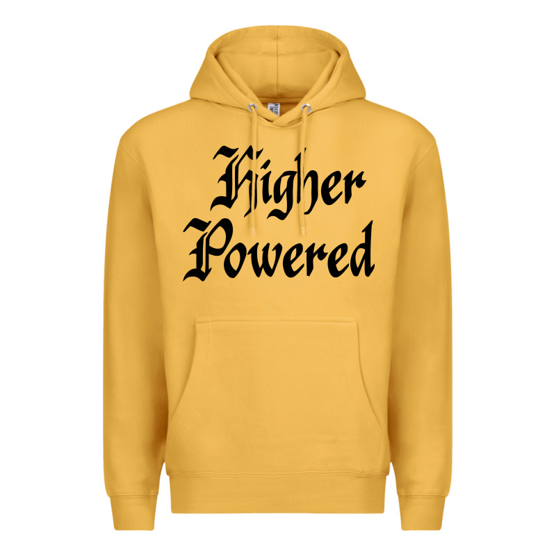 Higher Powered   Alcoholics Anonymous Slogans Premium Hoodie by linhVisuals | Teevron