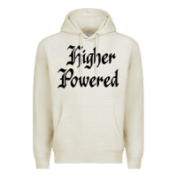 Oatmeal Heather higher powered   alcoholics anonymous slogans Premium Hoodie - linhVisuals