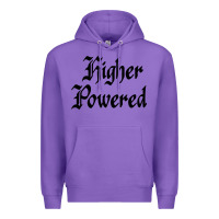 Purple higher powered   alcoholics anonymous slogans Premium Hoodie - linhVisuals