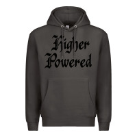 Smoke higher powered   alcoholics anonymous slogans Premium Hoodie - linhVisuals