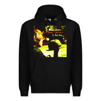 Black brett dennen Premium Hoodie - linhVisuals