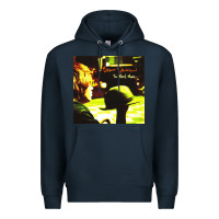 Navy brett dennen Premium Hoodie - linhVisuals