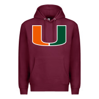 Burgundy miami Premium Hoodie - linhVisuals