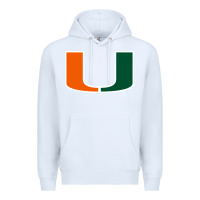 White miami Premium Hoodie - linhVisuals