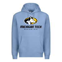 Colony Blue michigan tech Premium Hoodie - linhVisuals