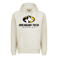 Oatmeal Heather michigan tech Premium Hoodie - linhVisuals