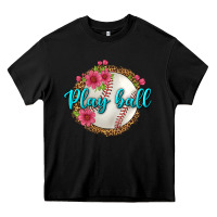 Black play ball baseball Heavy Core Tee - BundleAndBundleShop
