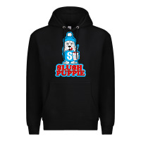 Black slush puppie cute Premium Hoodie - linhVisuals