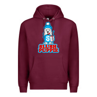 Burgundy slush puppie cute Premium Hoodie - linhVisuals