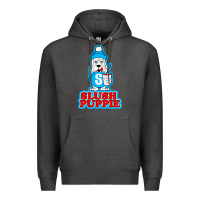 Charcoal Heather slush puppie cute Premium Hoodie - linhVisuals