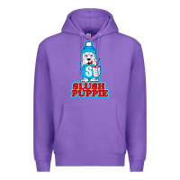 Purple slush puppie cute Premium Hoodie - linhVisuals