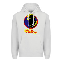 Dove Grey dick tracy Premium Hoodie - linhVisuals