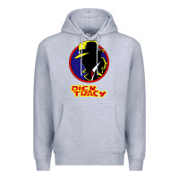 Heather Grey dick tracy Premium Hoodie - linhVisuals