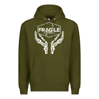 Army Green fragile express death stranding Premium Hoodie - linhVisuals
