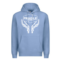 Colony Blue fragile express death stranding Premium Hoodie - linhVisuals