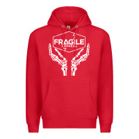 Red fragile express death stranding Premium Hoodie - linhVisuals