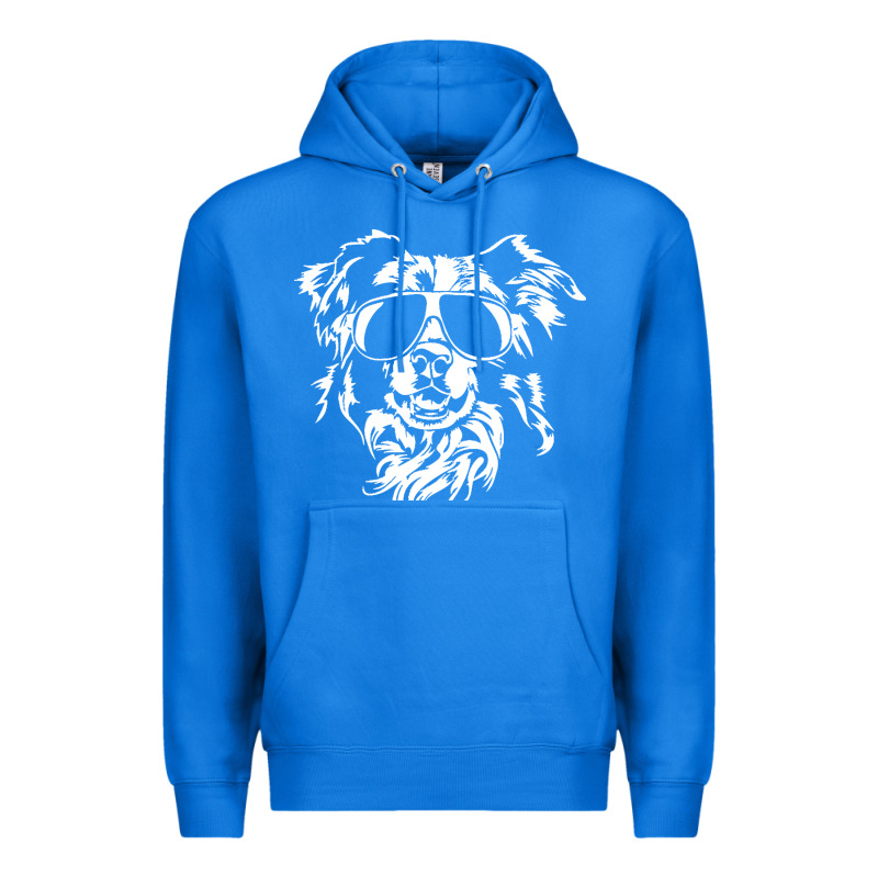 Border Collie Dog T  Shirt Border Collie With Sunglasses Cool Dog T  S Premium Hoodie by linhVisuals | Teevron