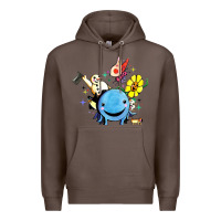Coffee oswald the octopus Premium Hoodie - linhVisuals