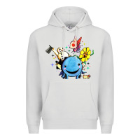 Dove Grey oswald the octopus Premium Hoodie - linhVisuals
