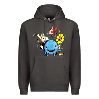 Smoke oswald the octopus Premium Hoodie - linhVisuals