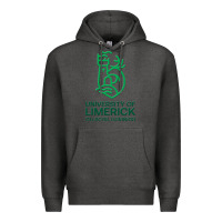 Charcoal Heather ul  university of limerick Premium Hoodie - linhVisuals