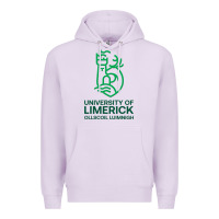 Lilac ul  university of limerick Premium Hoodie - linhVisuals