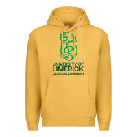 Mustard ul  university of limerick Premium Hoodie - linhVisuals