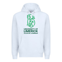 White ul  university of limerick Premium Hoodie - linhVisuals
