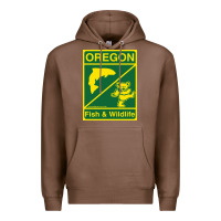 Chestnut oregon fish & wildlife deadheads unite! Premium Hoodie - linhVisuals