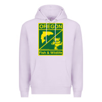 Lilac oregon fish & wildlife deadheads unite! Premium Hoodie - linhVisuals